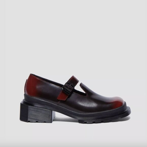 Dr. Martens Maybole MJ Square Toe Mary Jane Shoes - Picture 2 of 7